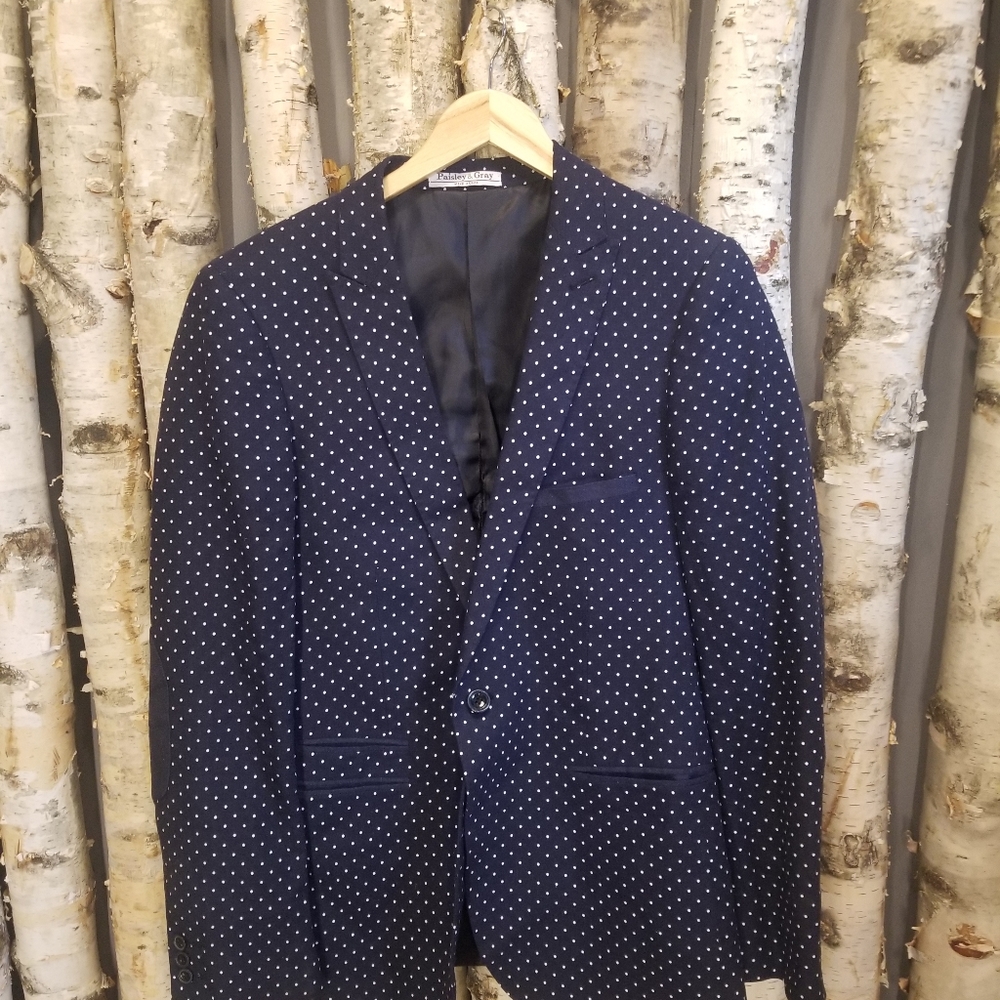 Paisley & Gray Polka Dot Suit